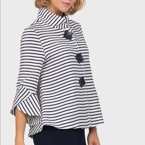 Joseph Ribkoff  Beautiful navy striped jacket
